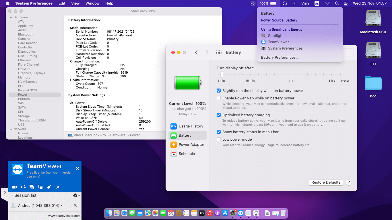 HP EliteBook 820 G3 8th [SkyLake   Intel HD 520 + I2C]   OpenCore 8